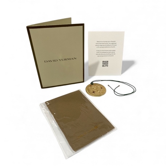 David Yurman Gold Angel Ornament 2025 - Picture 2 of 9